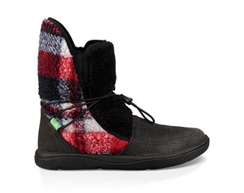 Sanuk Tripper Flurry Women's Boots Black | Canada 75HAP